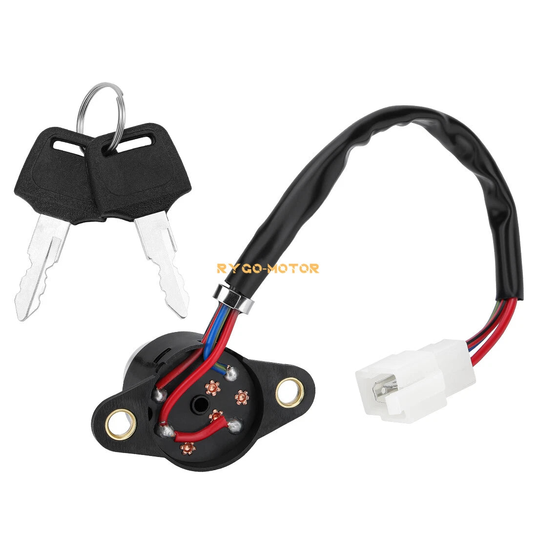 Ignition Key Switch for Honda Shadow ACE 1100 VT1100C2 VT1100T (1999–2001)