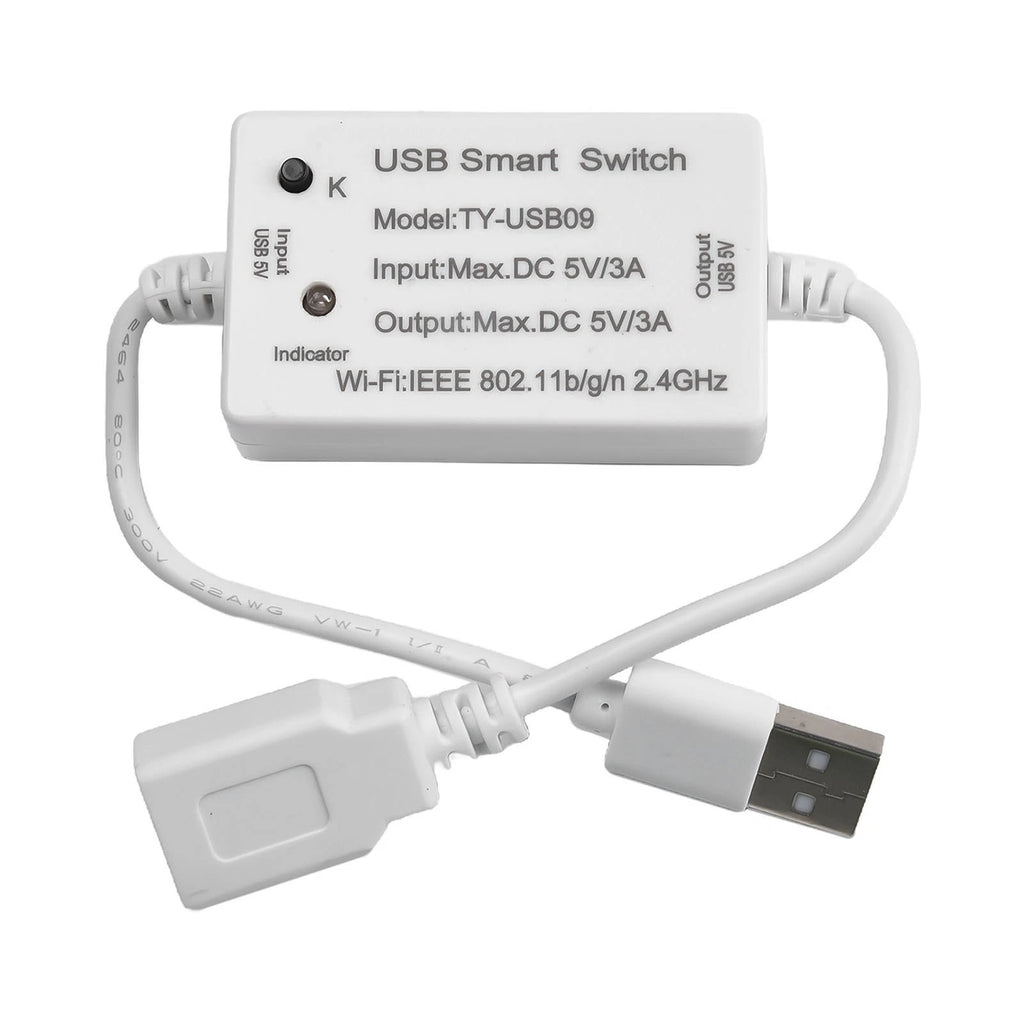 Tuya USB Switch WiFi Controller Circuit Breaker Remote Control