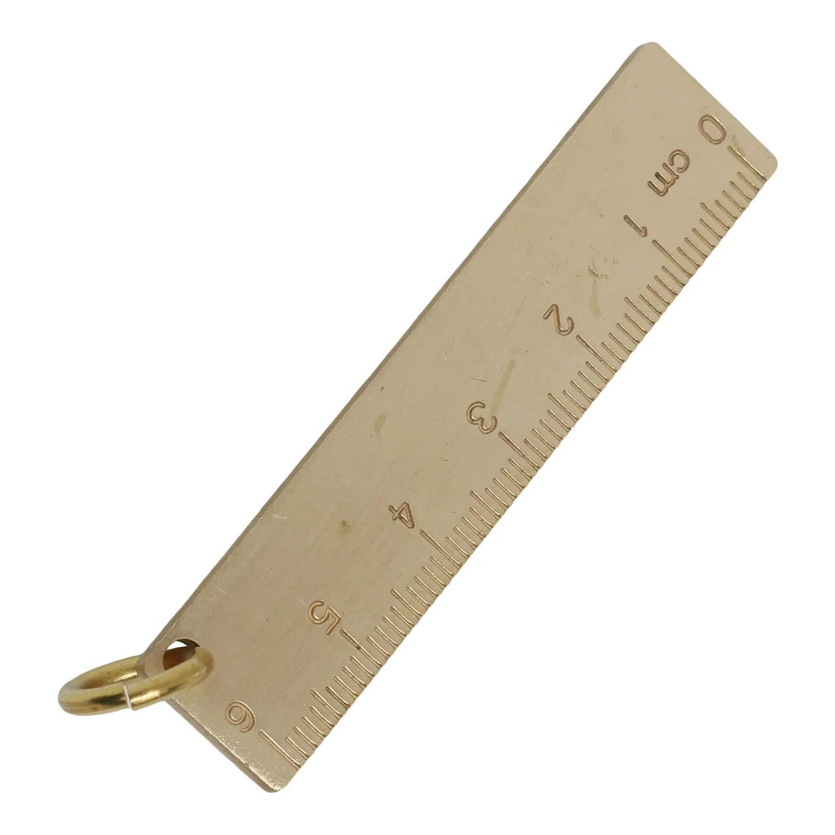 Set of 4 Portable Brass Rulers for Accurate Measurements