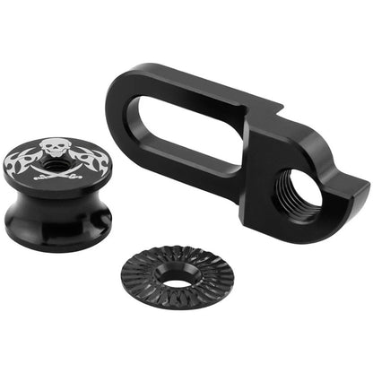 Rear Derailleur Mount for Mountain and Road Bikes (2010–2023) Black Red