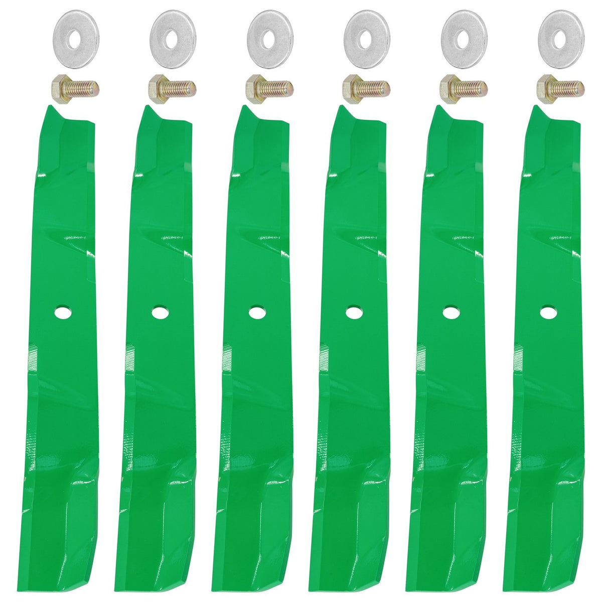 60 Inch Deck Blade with Bolt Replacement for Hustler Raptor SD (2019–2024)