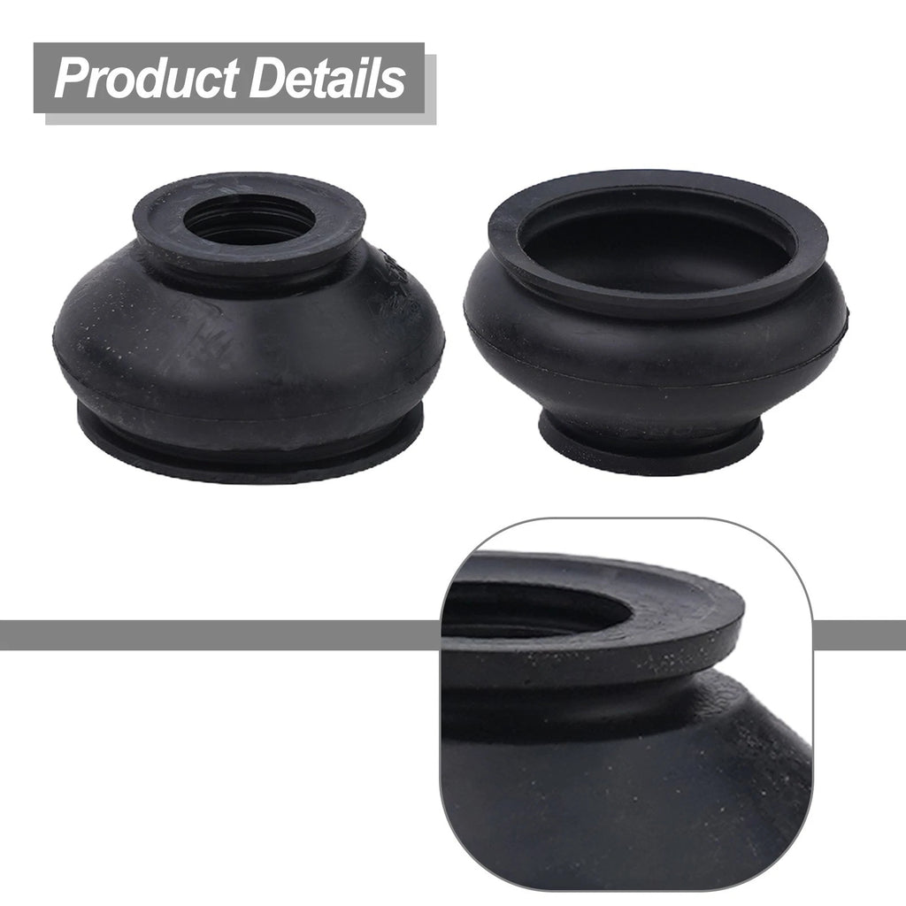 2X Rubber Dust Boot Covers for Track Rod End