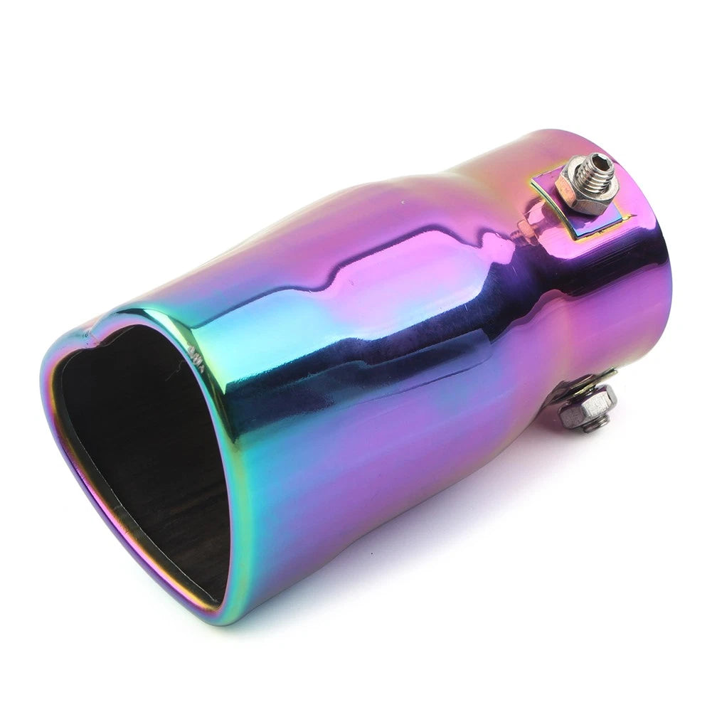 Stainless Steel Rear Exhaust Pipe Tail Muffler Tip for