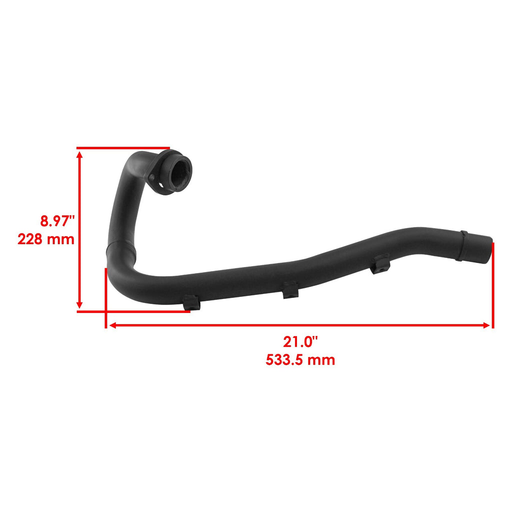 Caltric Exhaust Muffler and Pipe Replacement for Kawasaki KFX400 (2003–2006)