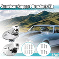 Sunvisor Support Brackets Kit Pair for Buick for Chevrolet (1964–1973)