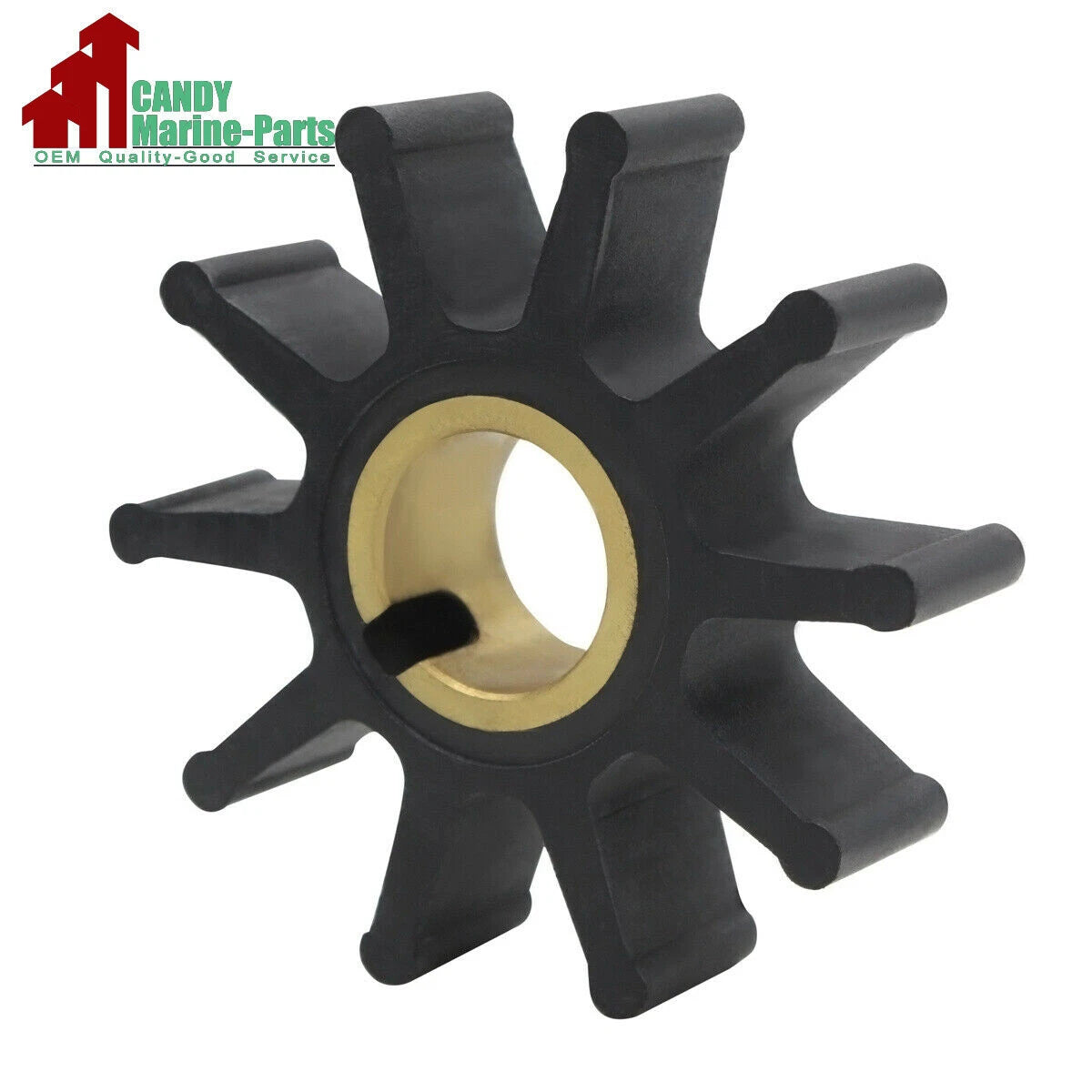Water Pump Impeller for Chrysler Force 35-55 HP Outboard (18-3084, 47-F40065)