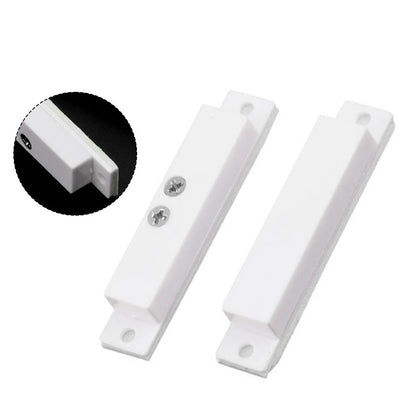 Set of 10 Wired Magnetic Door Sensors with Reed Switch for