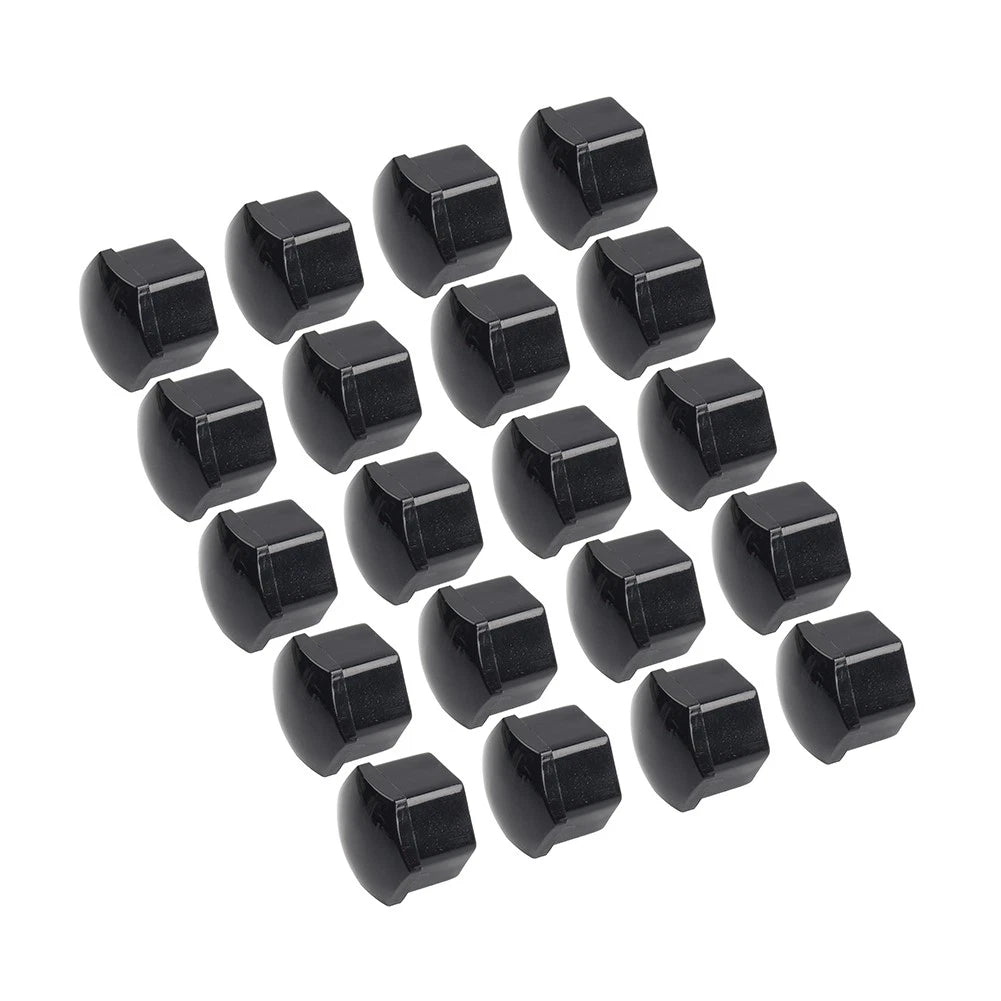 20x 17mm Wheel Nut Cover Caps with Tool for Audi