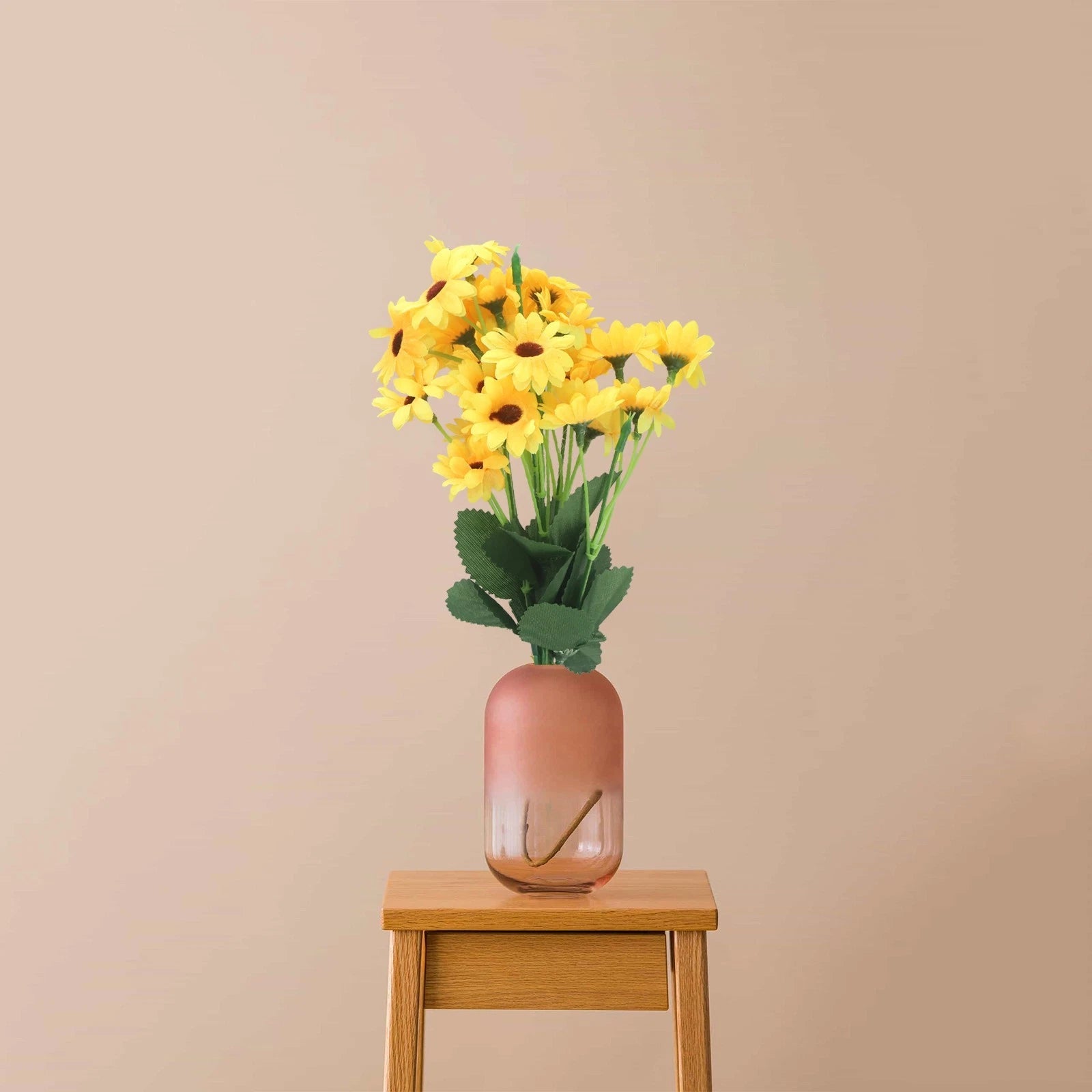 Set of 4 Artificial Sunflowers for Home Decorations