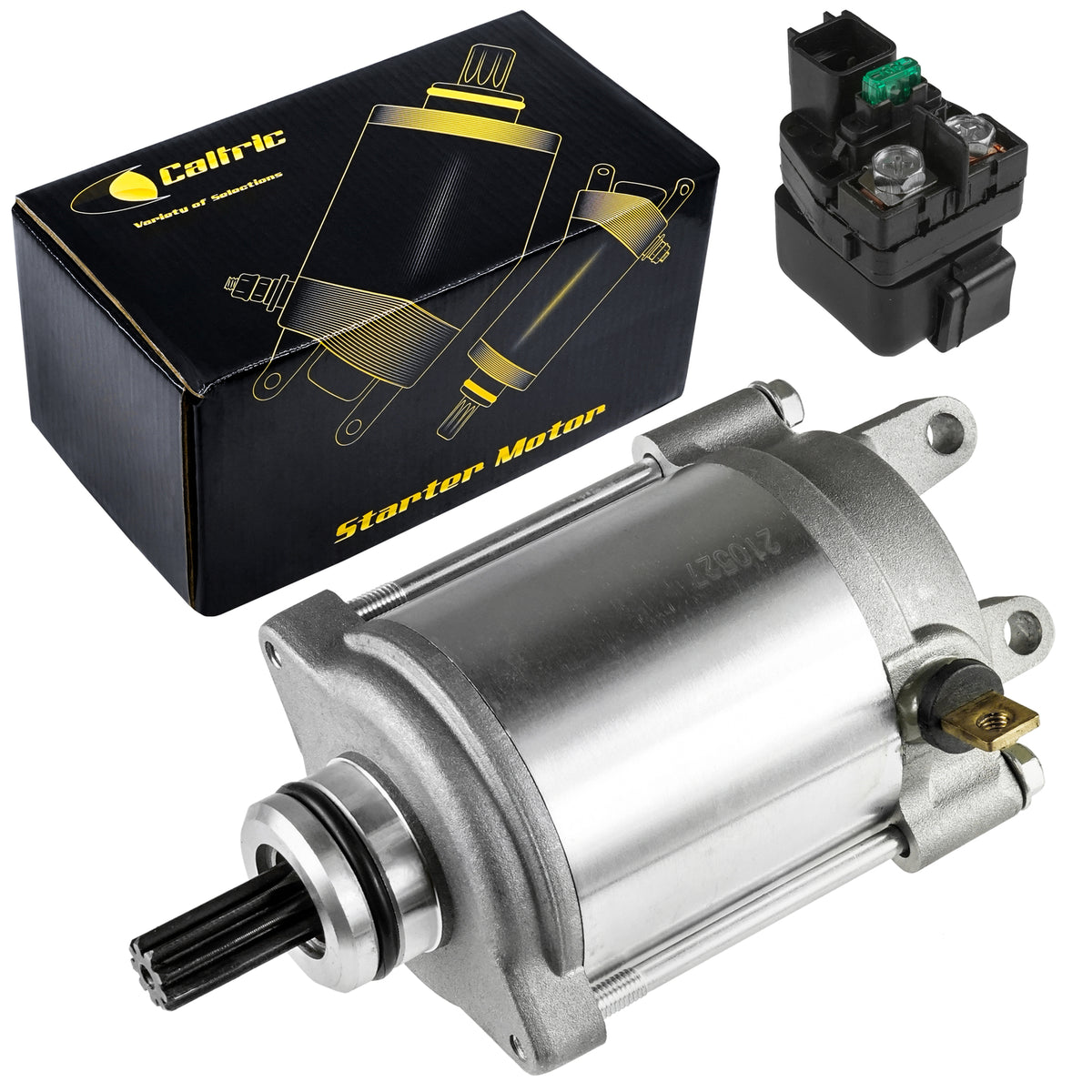 Starter Motor Replacement and Relay Solenoid for Suzuki GSX-R1000 (2001–2004)