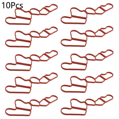 10Pcs Oil Filter Housing Gasket for Mercedes C280 E350 SLK350 (2008–2016)