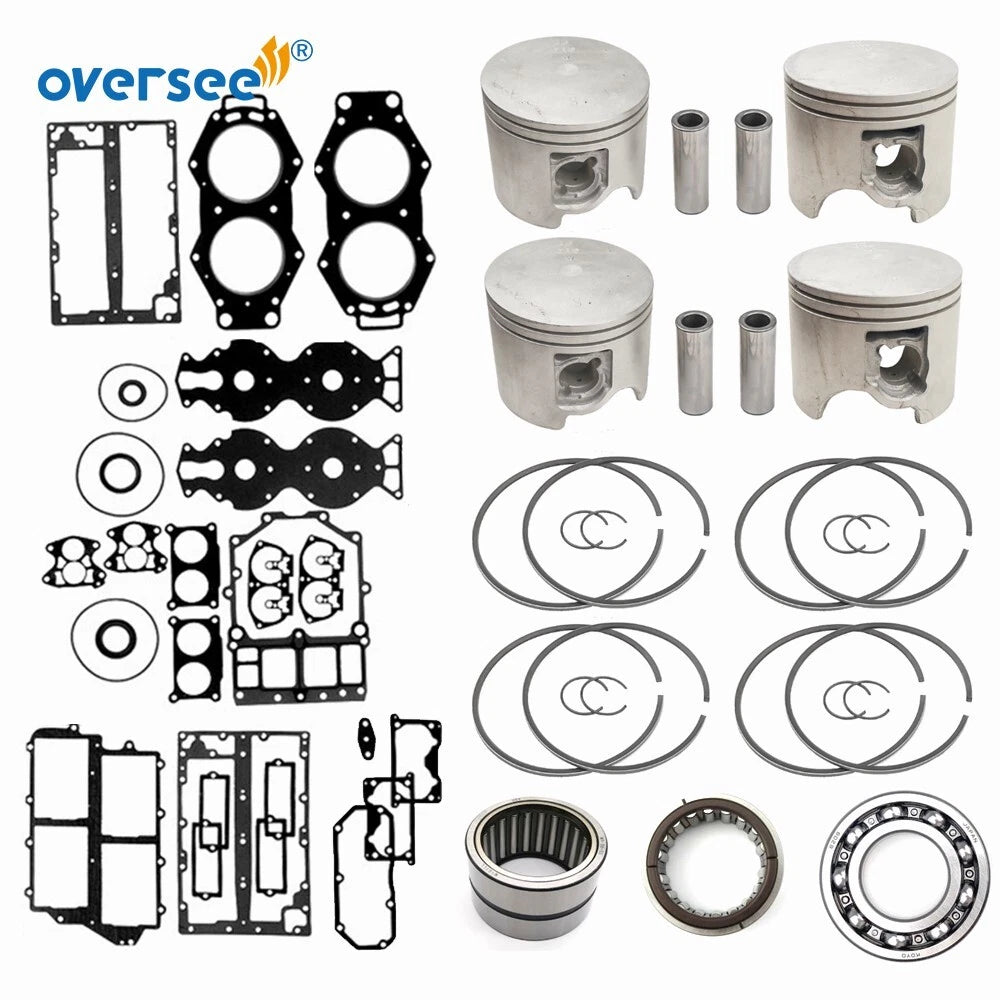 Crankshaft & Power Head Rebuild Kit STD for Yamaha 2T 115HP-6E5/6N6 130HP-6N7 6F3