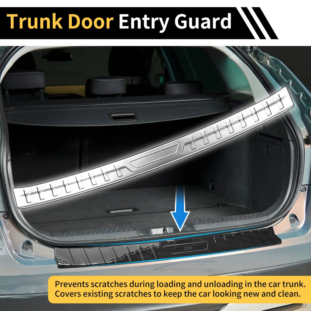 Bumper Guards for Toyota Highlander (2020–2024) Silver Tone 1 Pc