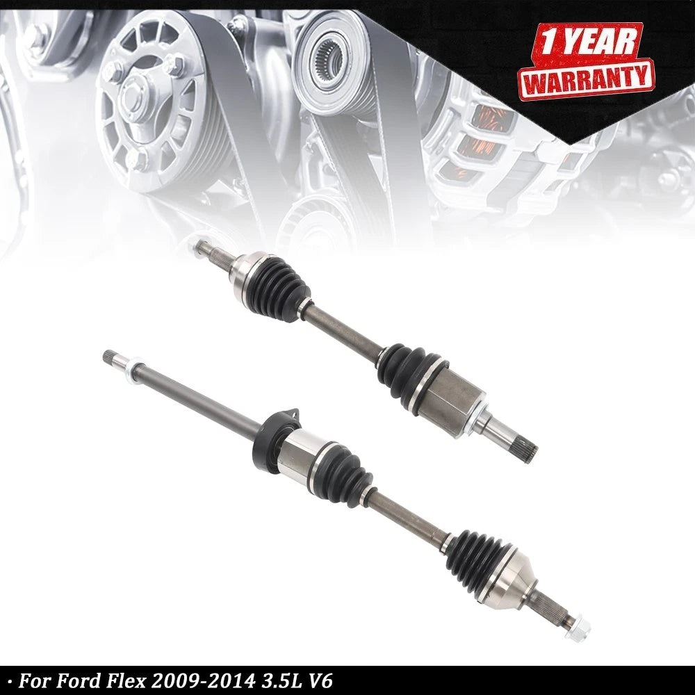 Set of 2 CV Shafts for Lincoln MKS (2009–2014) 8A8Z3B436C