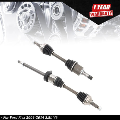 Set of 2 CV Shafts for Lincoln MKS (2009–2014) 8A8Z3B436C
