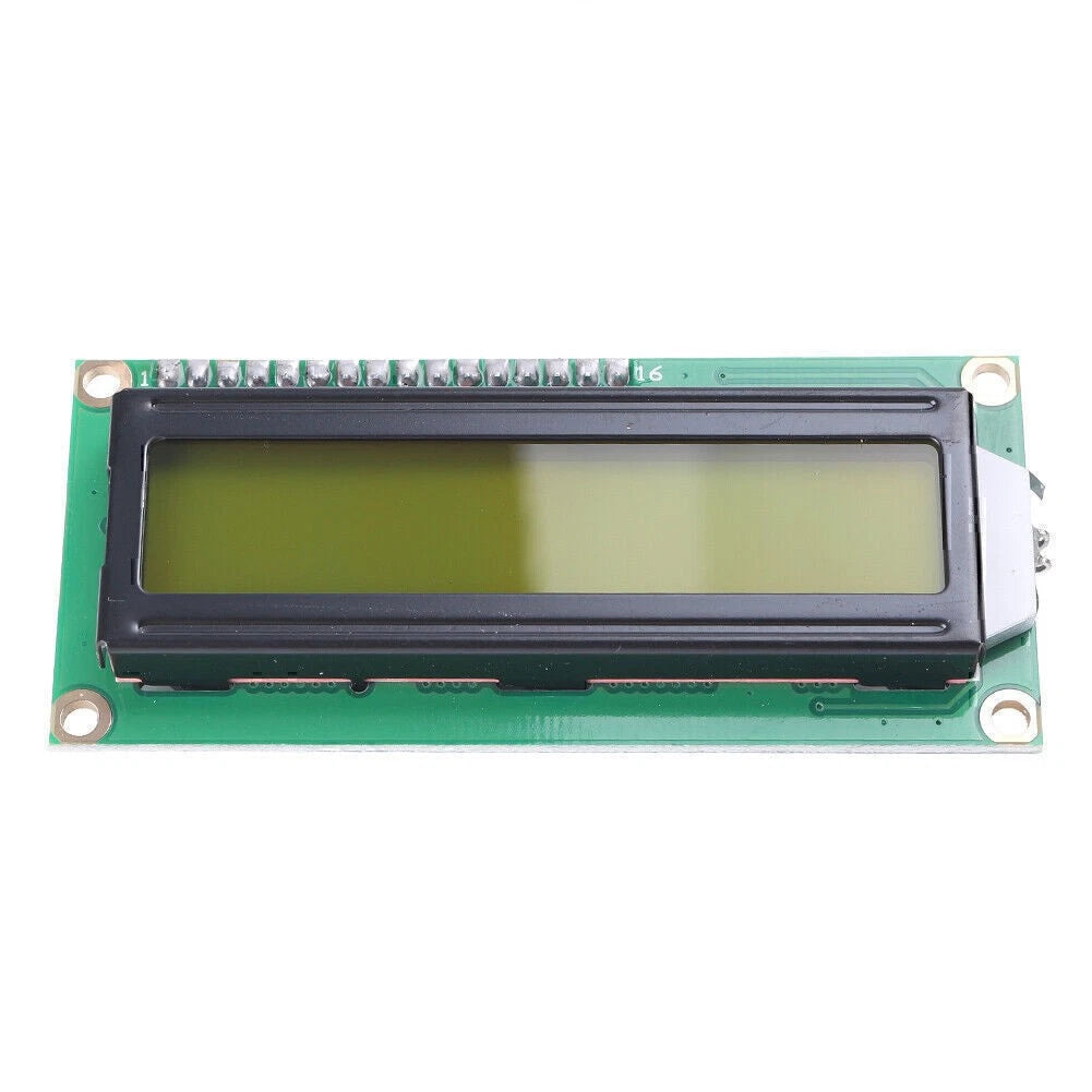 IIC/I2C/TWI/SP​I Serial Interface1602 16X2 Character Module Display Yellow co