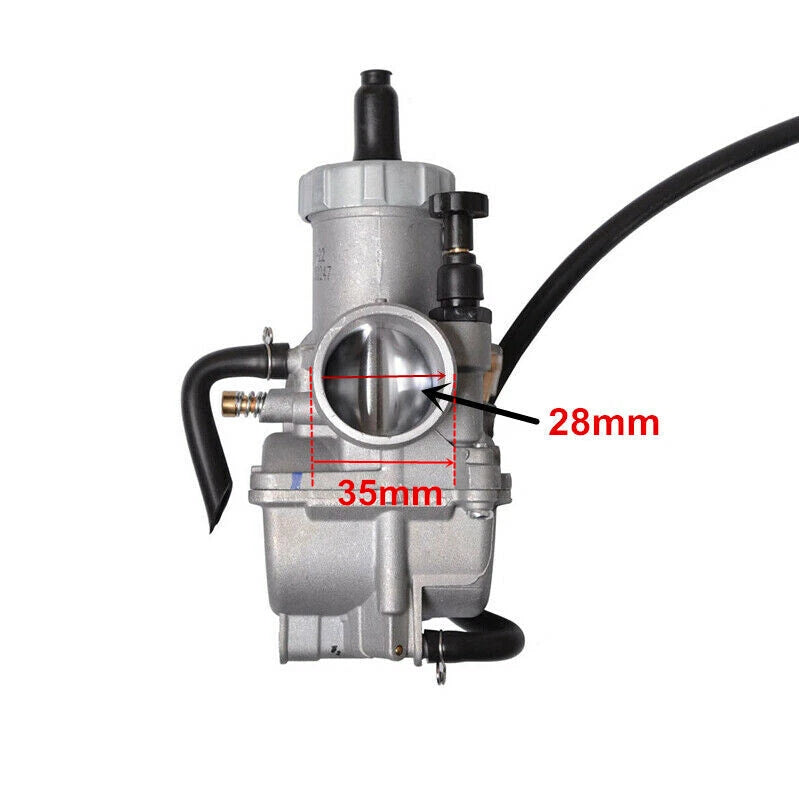 28mm Carburetor for Dirt Pit Monkey ATV Quad ZS190