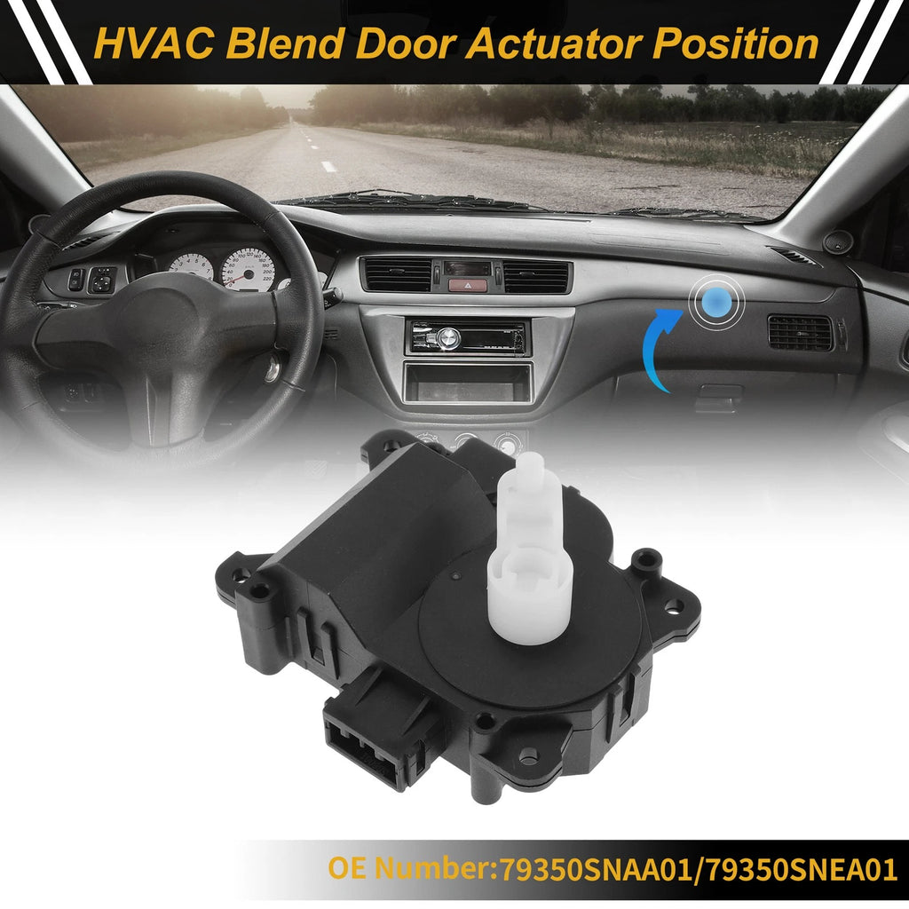HVAC Heater Blend Door Actuator Replacement for Honda CR-V (2007–2011)