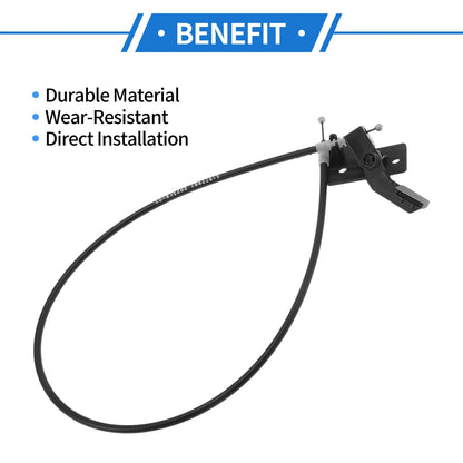 Hood Latch Release Cable for Jeep Renegade (2015–2023) No. 51972891