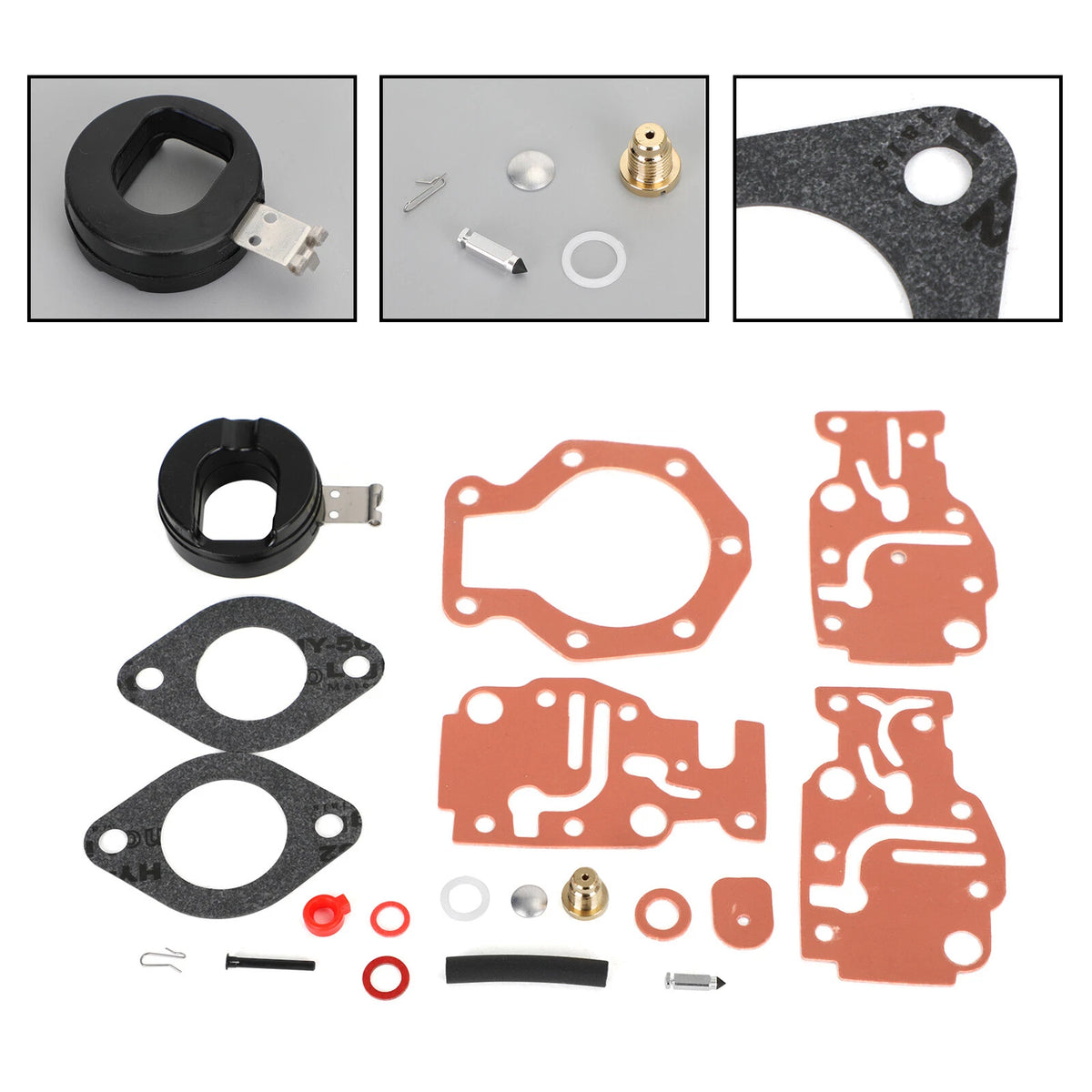 Carburetor Rebuild Kit for Johnson/Evinrude 6-20 HP 0439073 T9