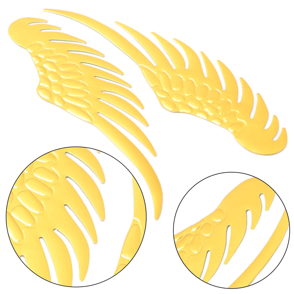 3D PVC Decal Wing Scratch Sticker for Vehicle Appearance Upgrade