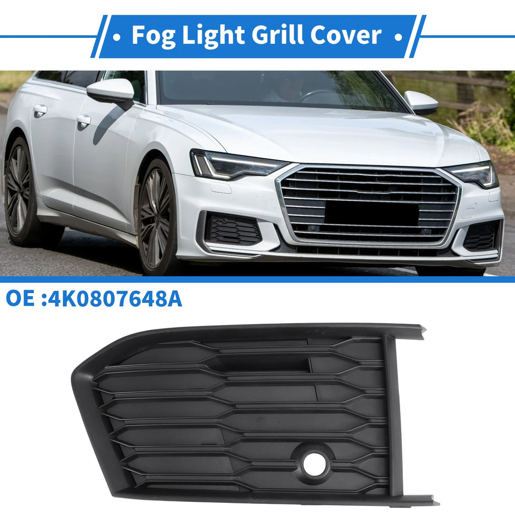 Front Right Fog Light Grill Replacement for Audi A6 (2019–2023)
