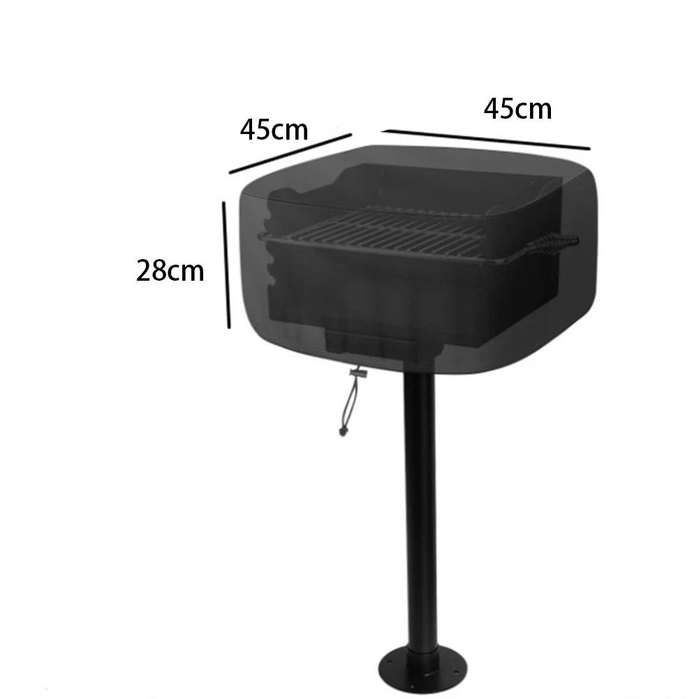 Weatherproof Grill Cover for Park Style Rectangular Grills