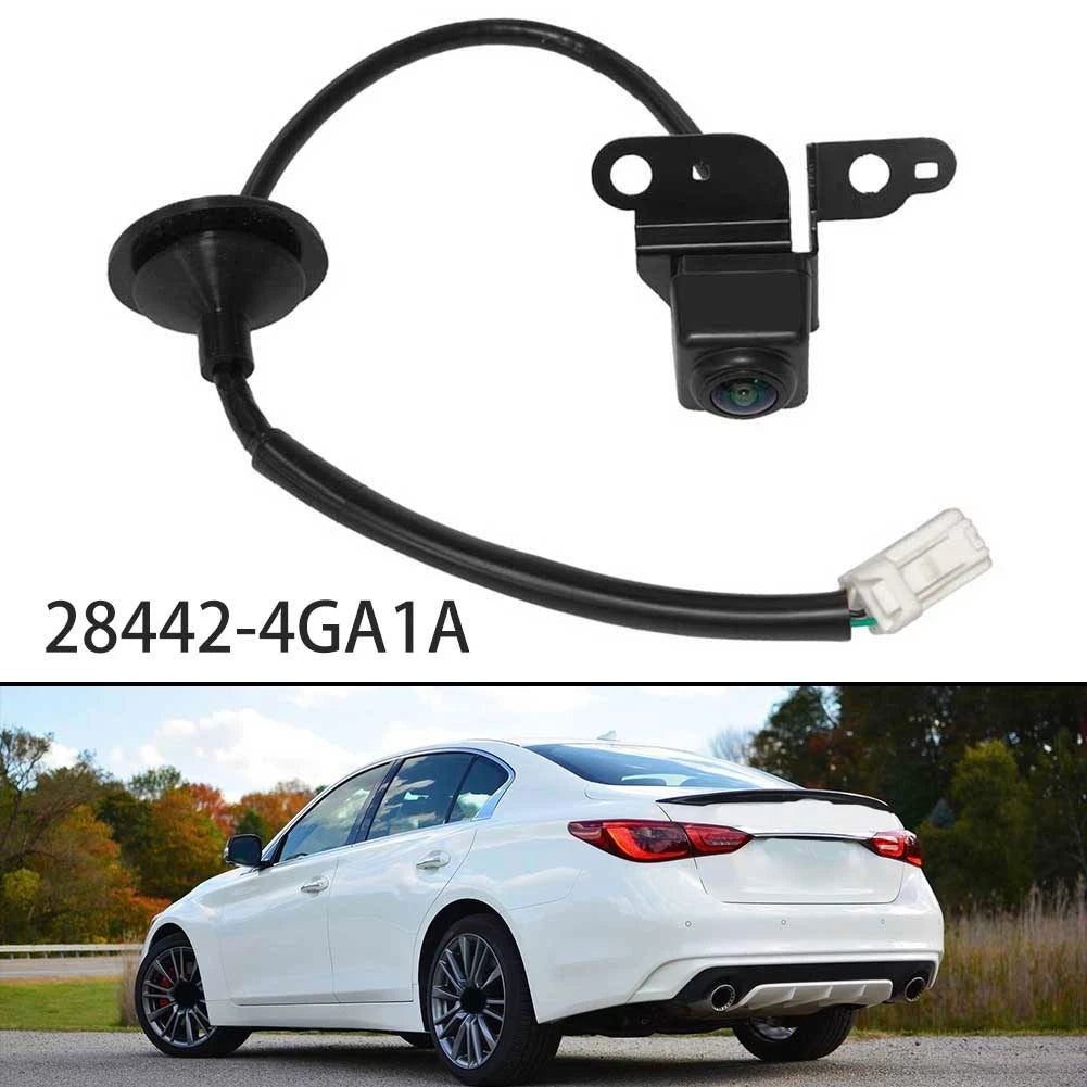 Rear Park Assist Camera for Infiniti Q50 (2014–2019) ABS Black