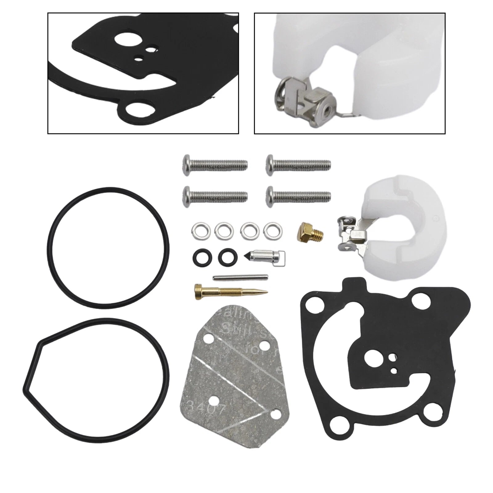 Carburetor Rebuild Kit for Yamaha 40HP 40X M(W/T)HS/L E40X MHL 66T-W0093