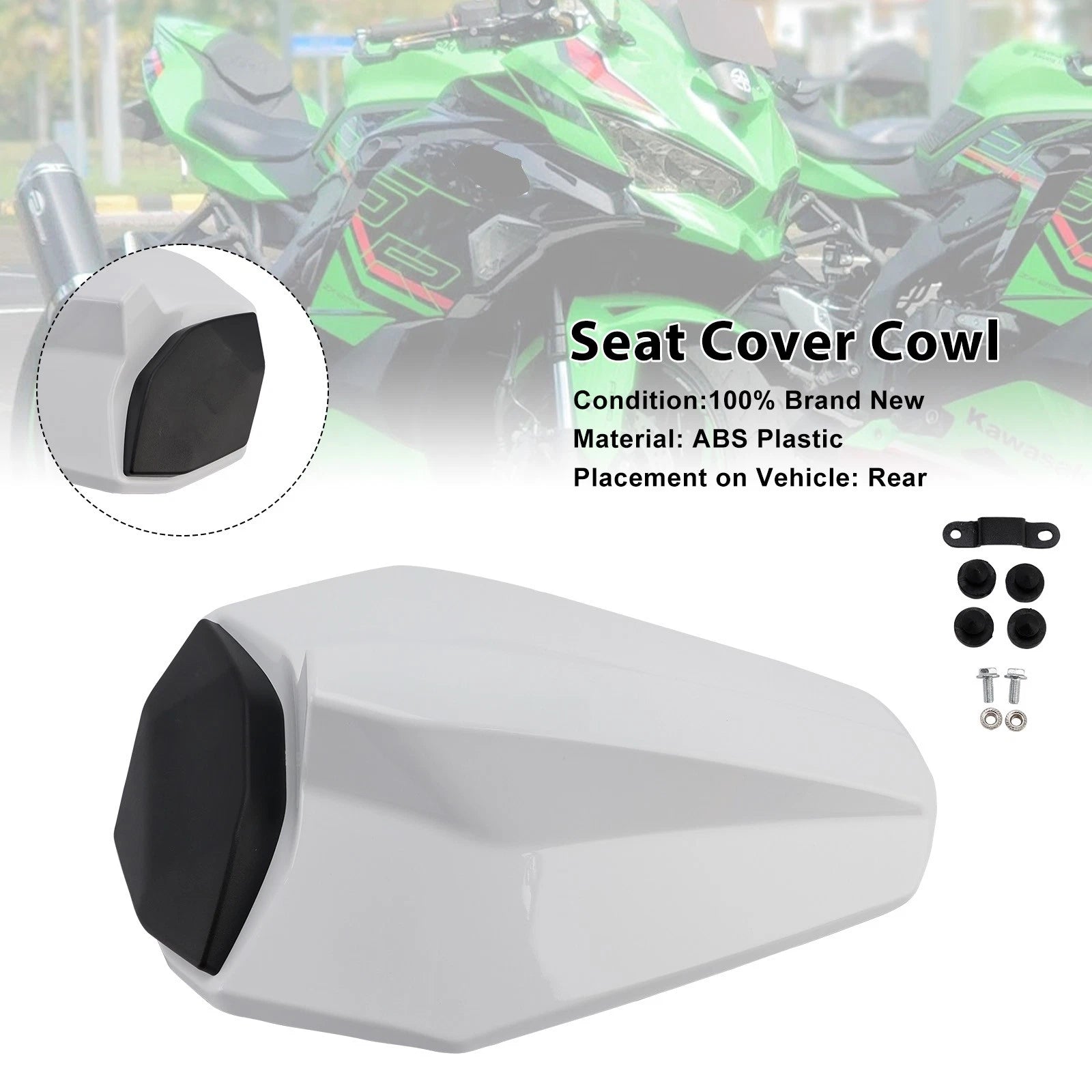 Racing Tail Rear Seat Fairing Cowl for Kawasaki ZX25R ZX4R ZX4RR (2020–2025)