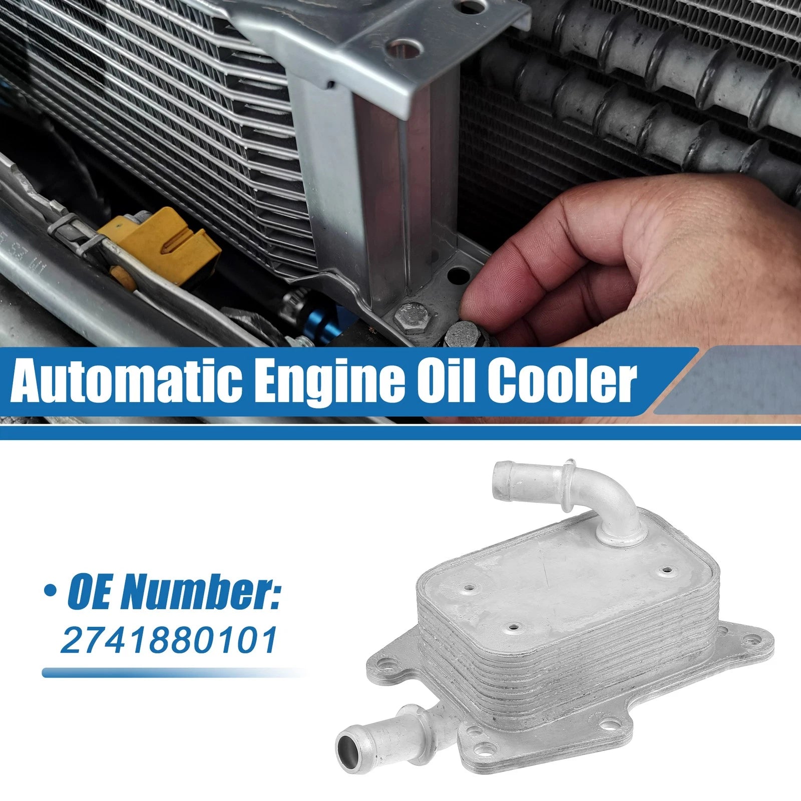 Engine Oil Cooler Replacement for Mercedes-Benz C350e (2016–2018)