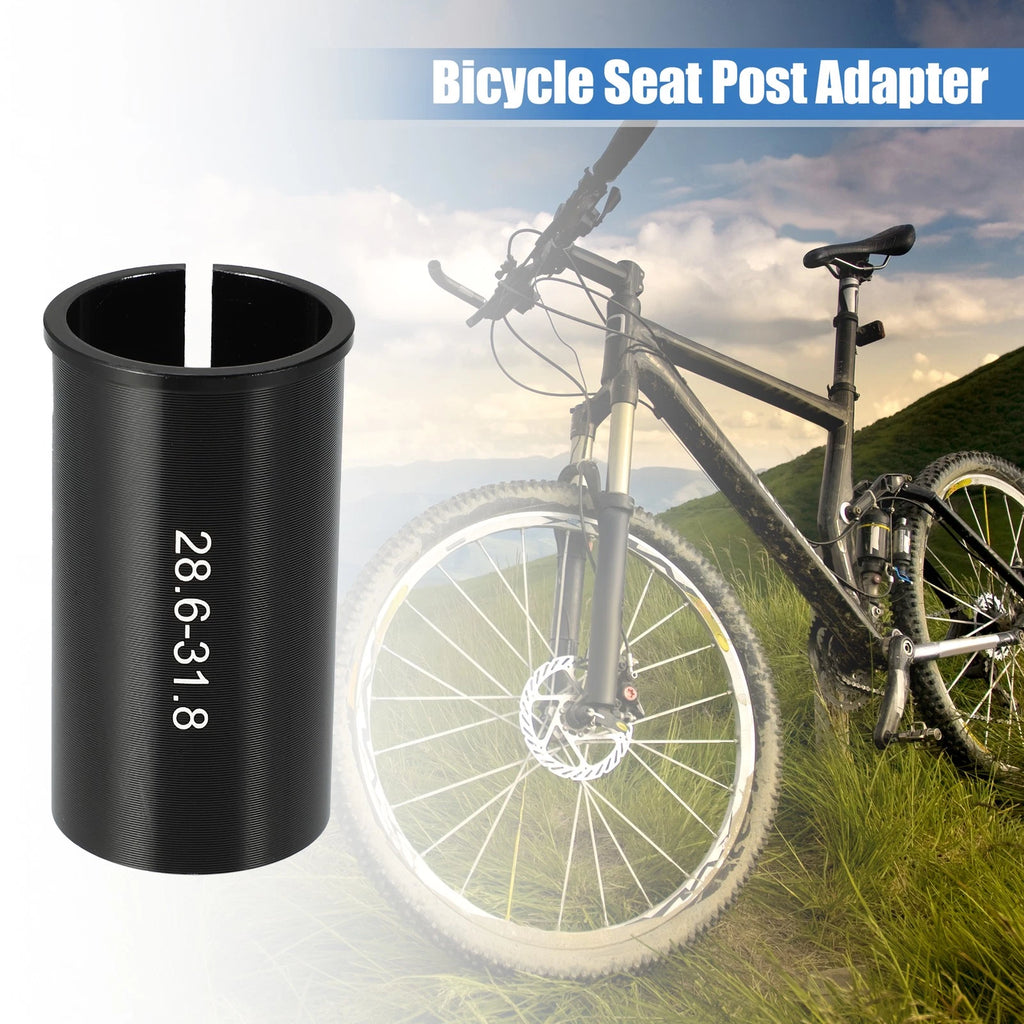 Bicycle Seat Post Adapter Sleeve 28.6 to 31.8mm Red for Seat Post