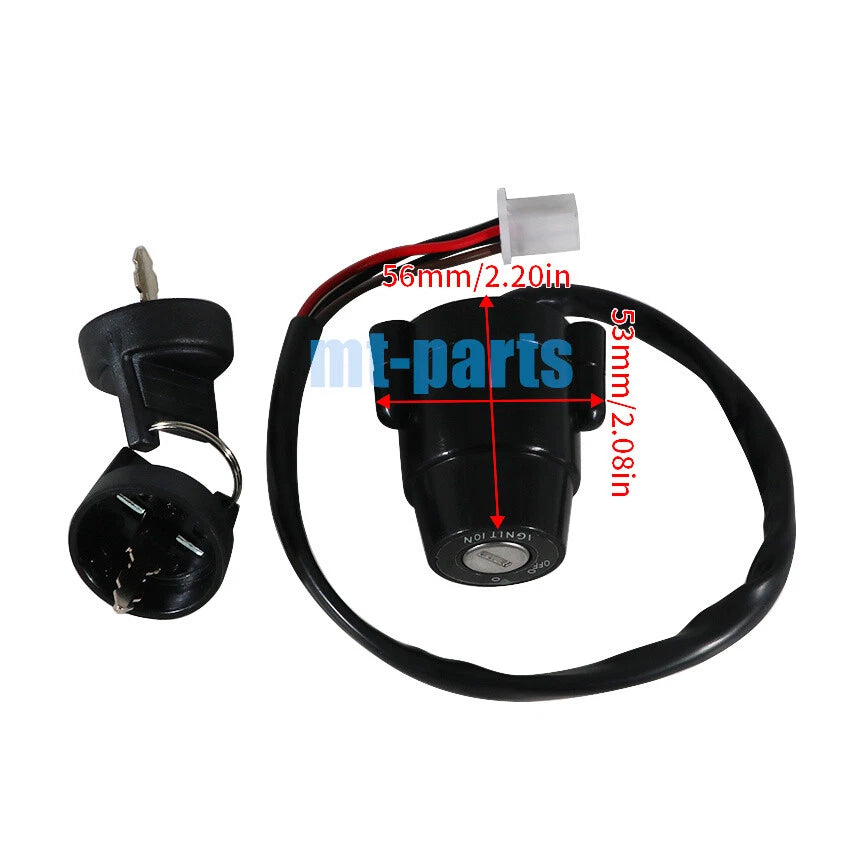 Ignition Key Switch Lock Set for Yamaha AG100 AG200 AG175 (1991–1999)