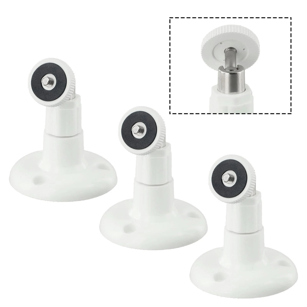 3X Gimbal Frame Wall Mount Bracket for Adjustable Aluminum+ABS Plastic