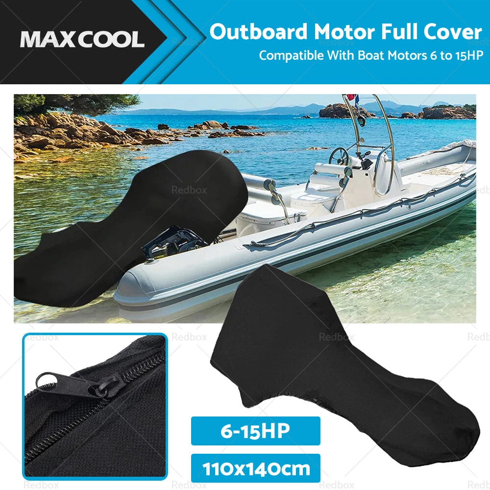 Outboard Motor Full Cover for Boat Engine (Waterproof, Dustproof)