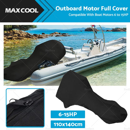 Outboard Motor Full Cover for Boat Engine (Waterproof, Dustproof)