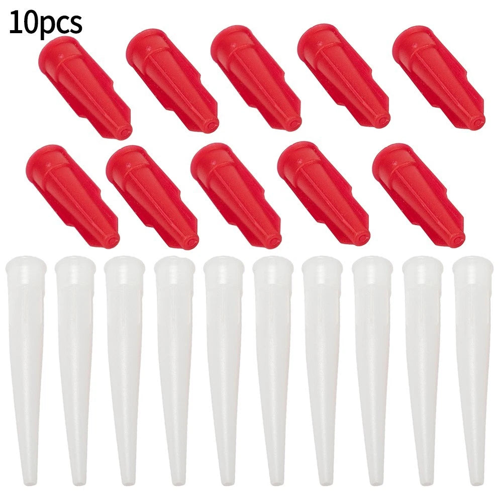 10PCS Silicone Sealant Tube Nozzle for AU Models