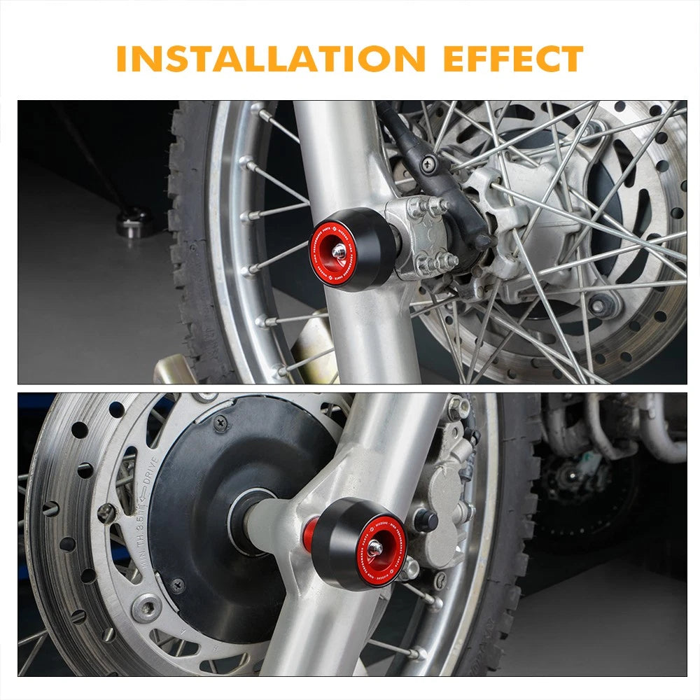Front Axle Slider Crash Protector Guard for Honda XR 650L (1993–2025)