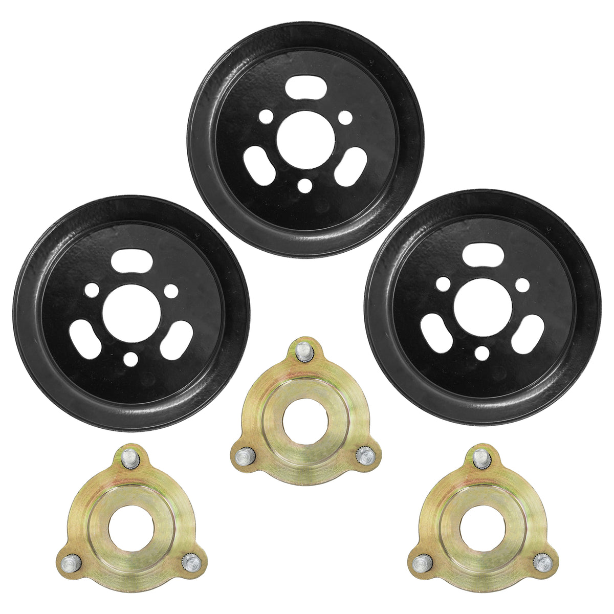 Deck Spindle Pulley and Hub with Studs for Toro Z Master 7000 (2007–2014)