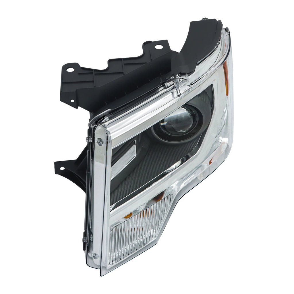 Chrome HID Front Headlight for Ford F150 (2013–2014) Left/Driver Side