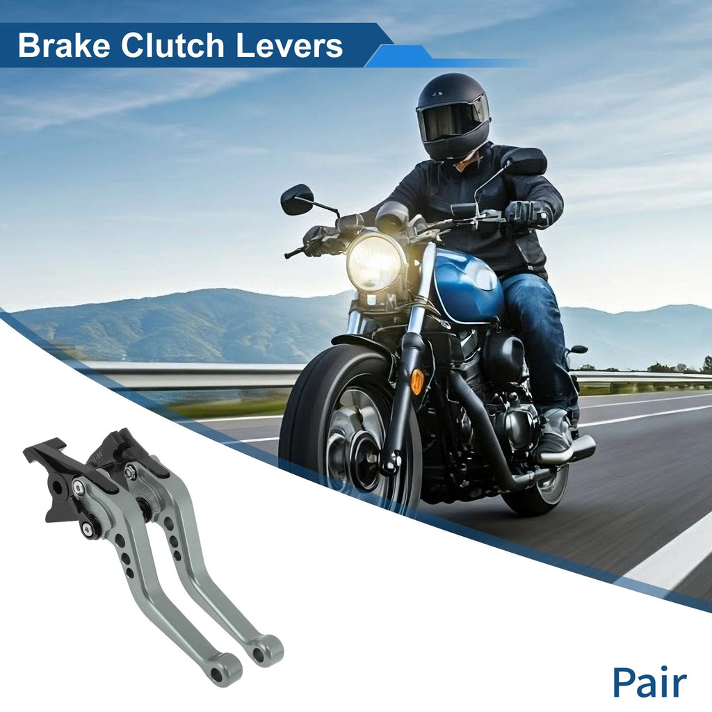 Adjustable Brake Clutch Levers for Honda CBF600 SA (2010–2013) Titanium