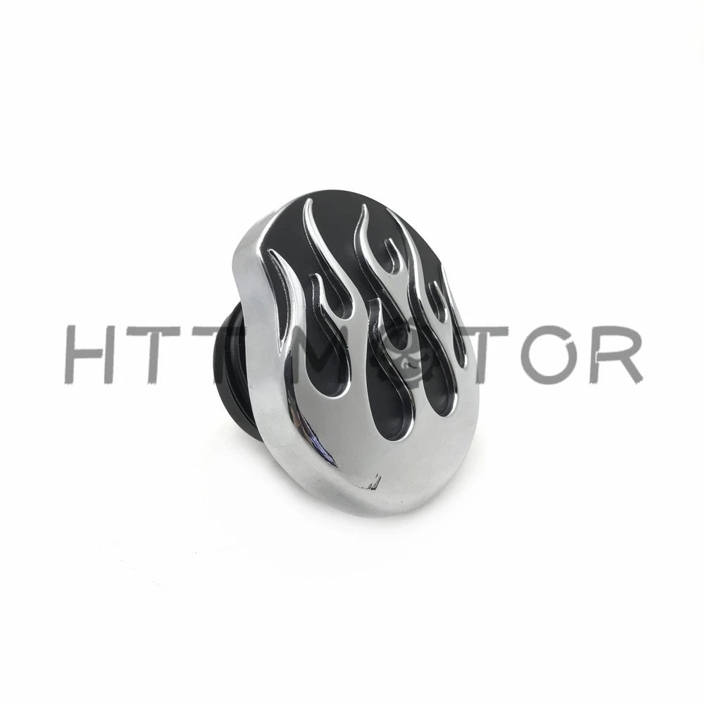 Gas Cap for Harley (1984–2015) - Black Flame Custom