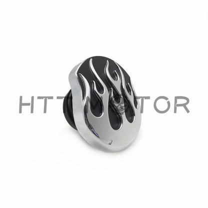 Gas Cap for Harley (1984–2015) - Black Flame Custom