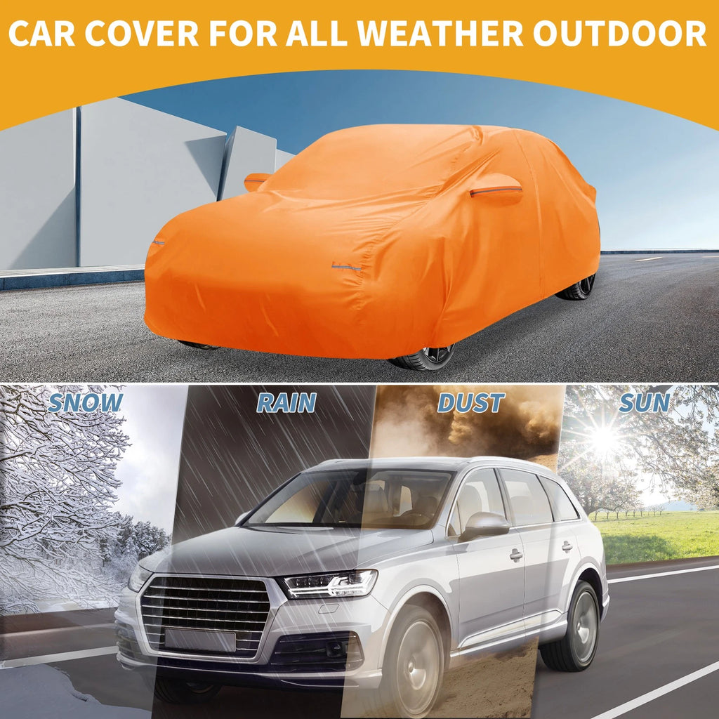 Car Cover Waterproof All Weather with Zipper for Lexus LS (2000–2006)
