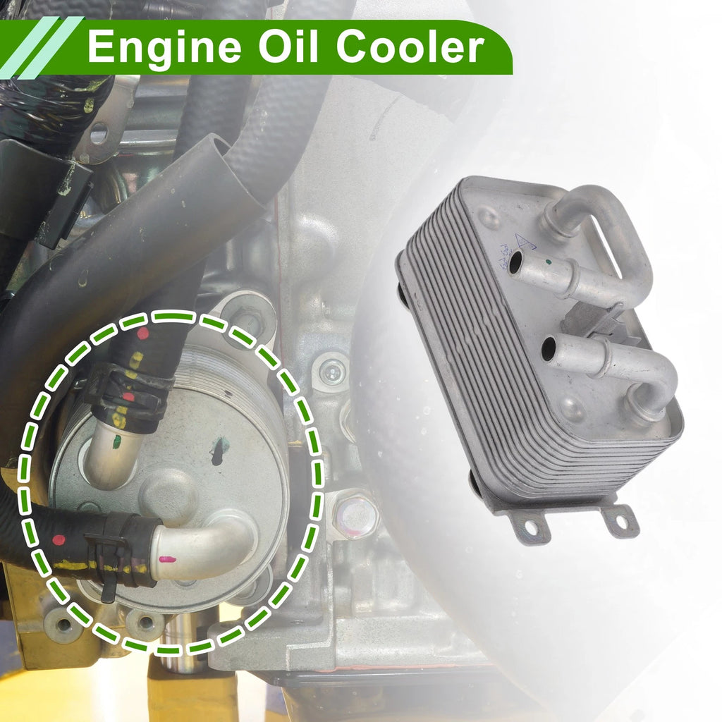Engine Oil Cooler Replacement for BMW 525i 535i X3 (2001–2010)