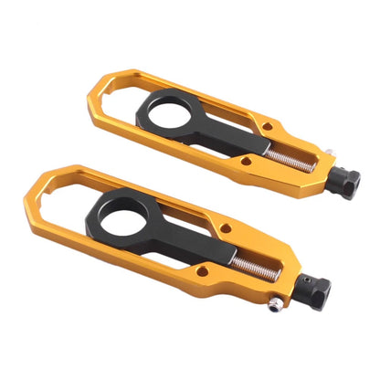 Gold Chain Adjustment Tensioners for Suzuki GSXR1000 (2009–2013) Pair