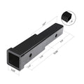 Trailer Hitch Extension for 2" Receiver (4000 lbs Towing)