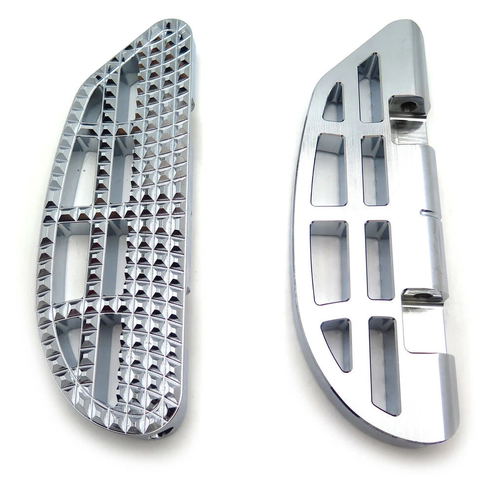 Chrome Dominator Passenger Floorboard Knob for Harley Softail (2000–2019)