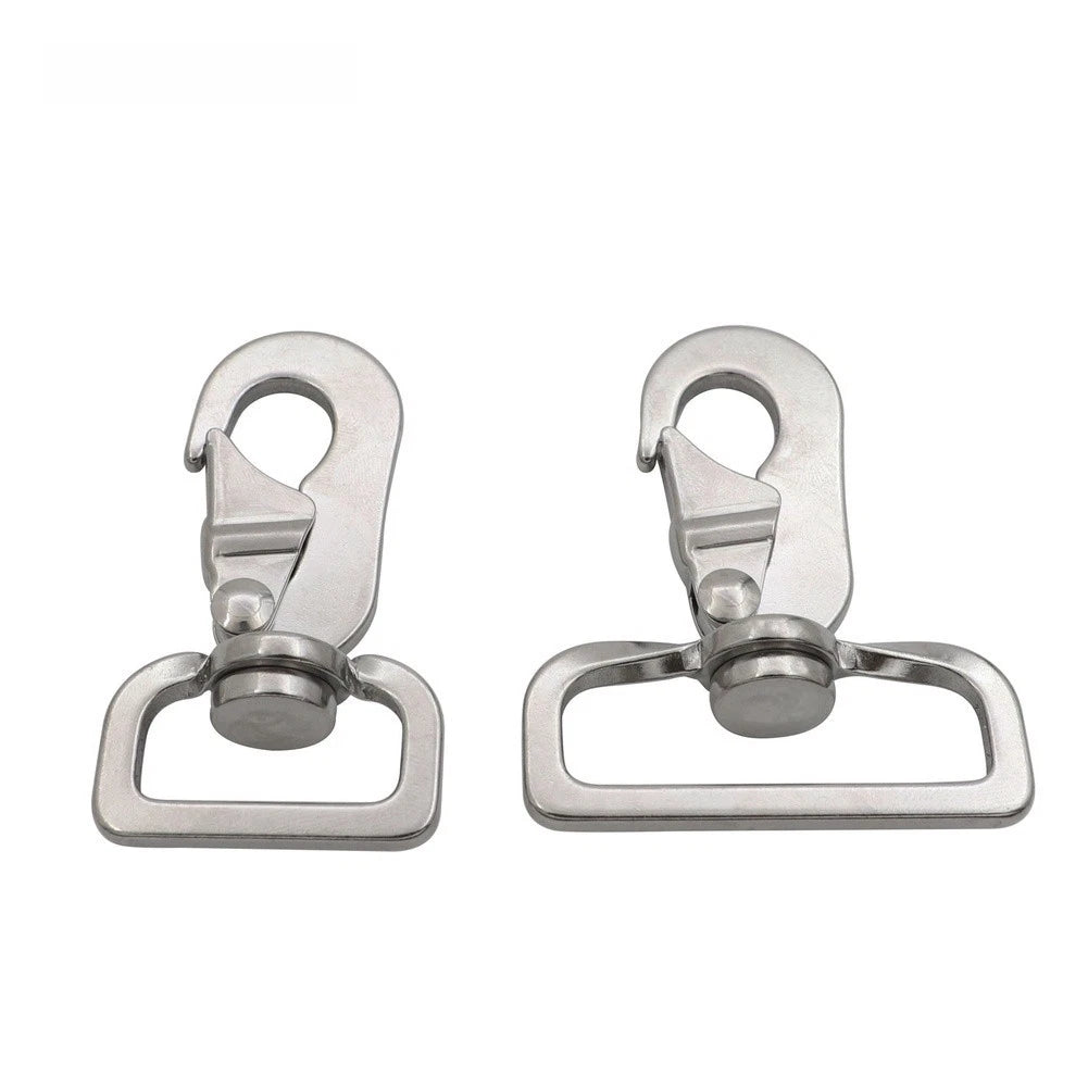 304 Stainless Steel Swivel Snap Hook for Pet Gear Camping Tools
