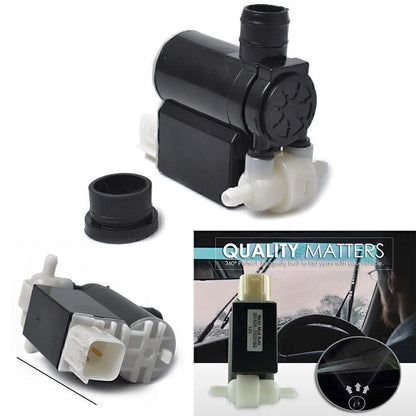 Front Windshield Washer Pump for Hyundai Accent, Kia (2001–2010)
